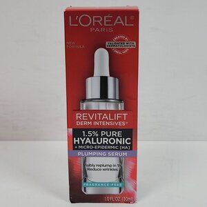 LOreal Paris Revitalift Derm Intensives 1.5% Pure Hyaluronic 1.0 Oz NIB